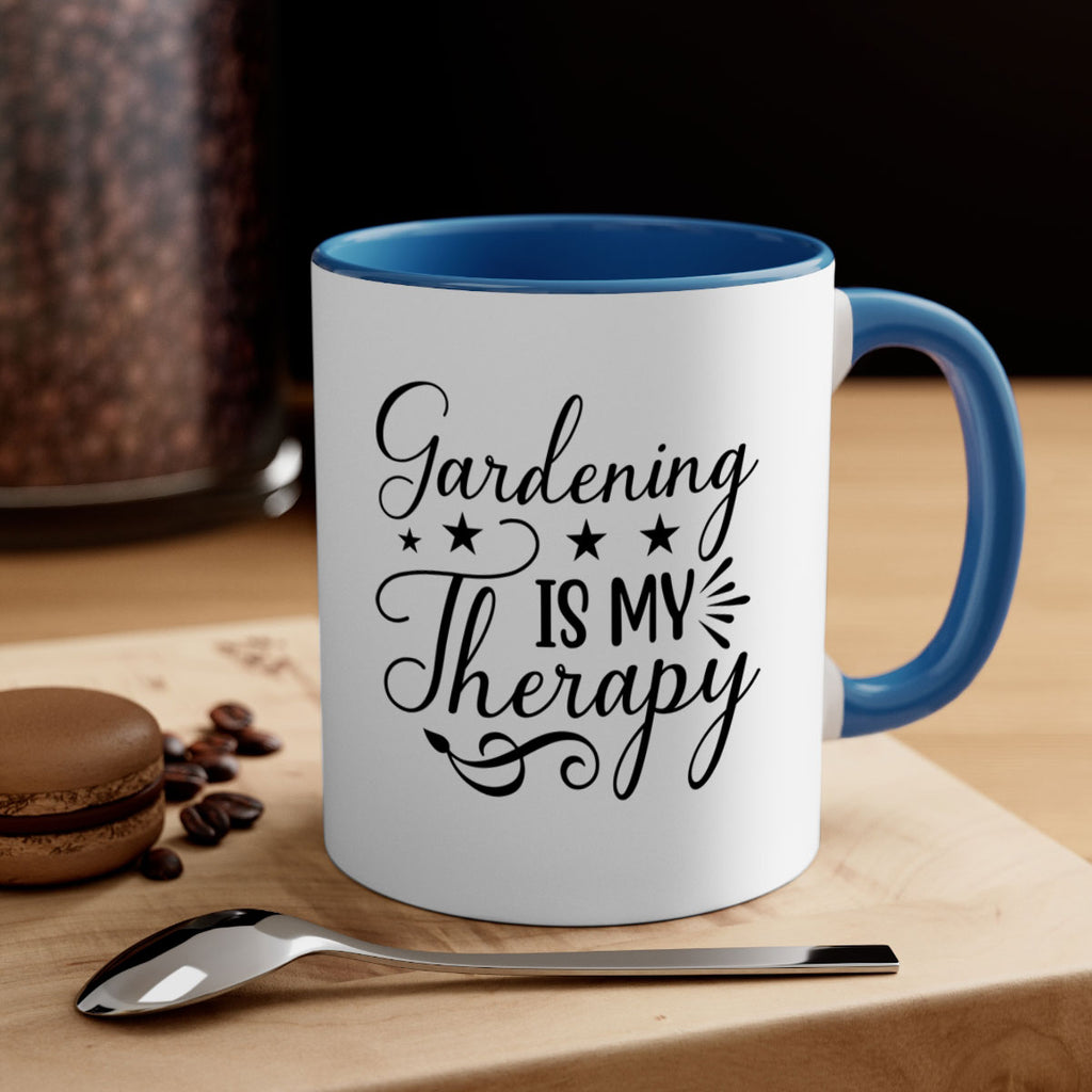 Gardening is My Therapy 145#- spring-Mug / Coffee Cup