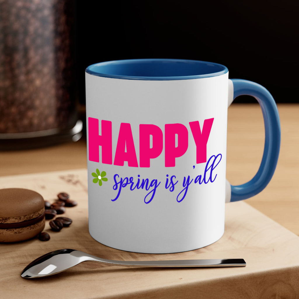 Happy Spring is Y'all 160#- spring-Mug / Coffee Cup