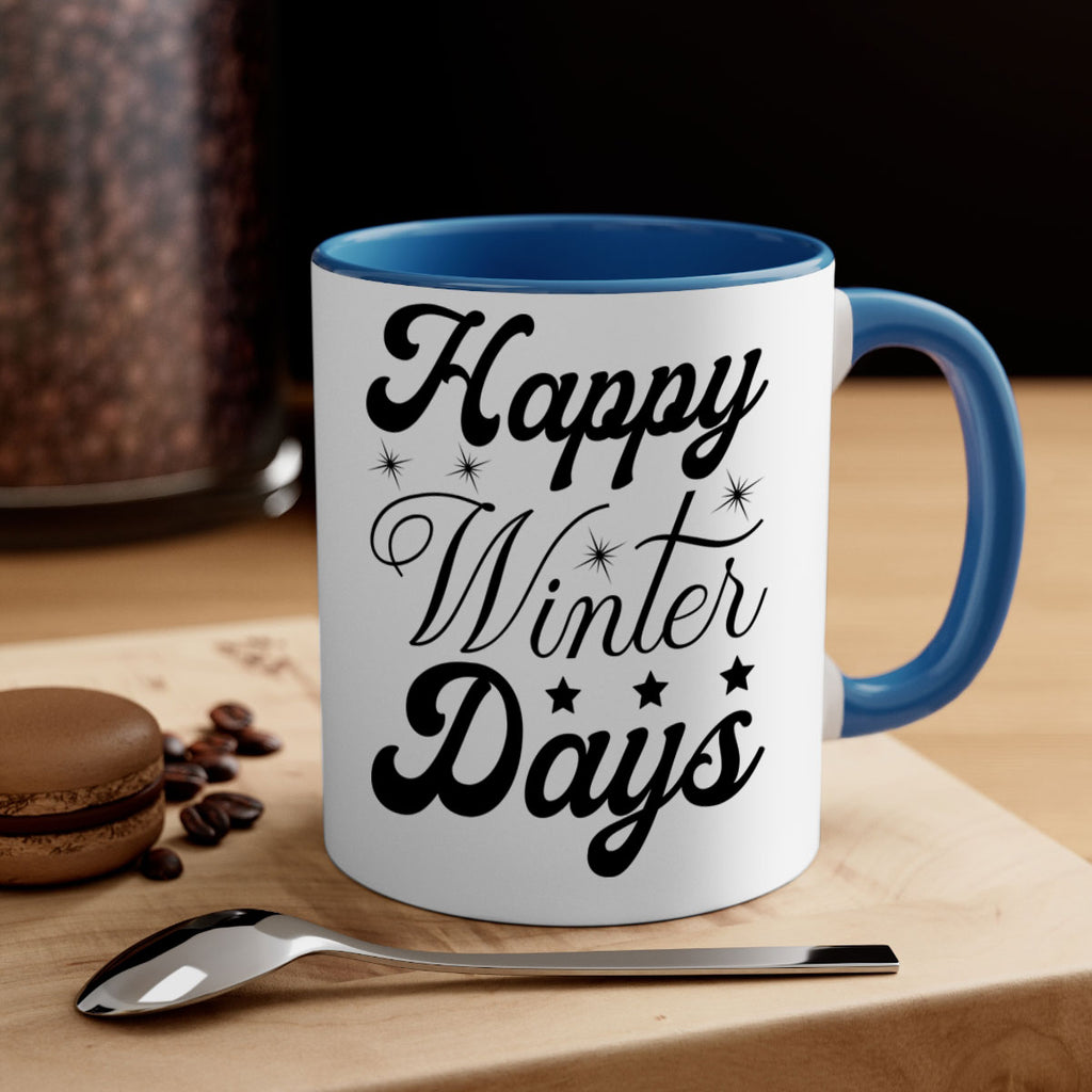 Happy Winter Days 138#- winter-Mug / Coffee Cup