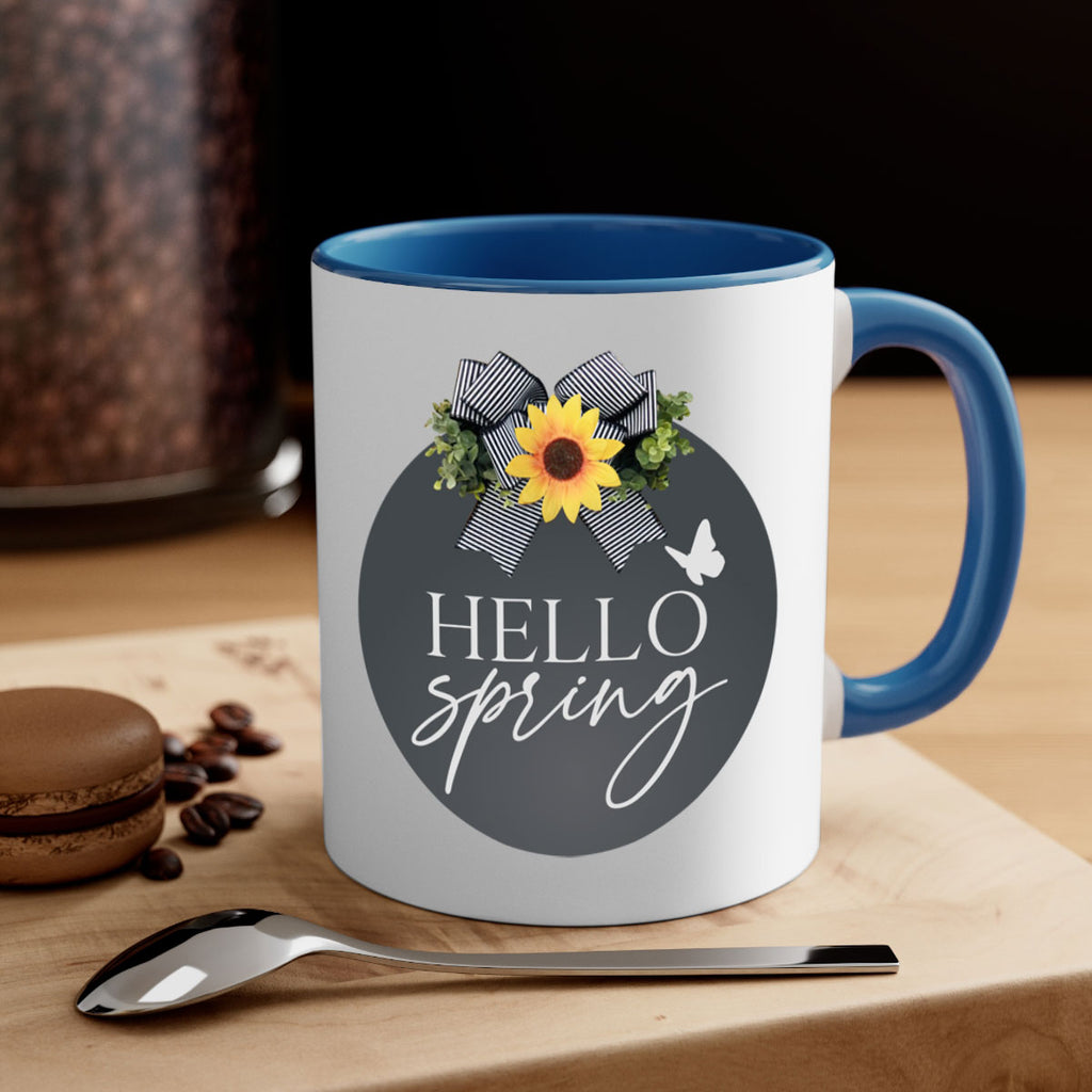 Hello spring butterfly Mockup194#- spring-Mug / Coffee Cup
