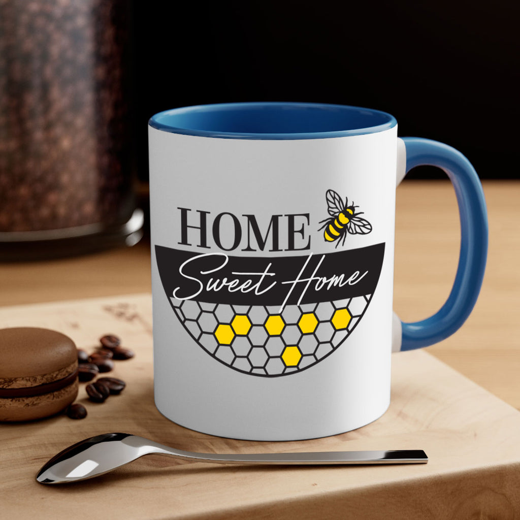 Home Sweet home bee and hive244#- spring-Mug / Coffee Cup