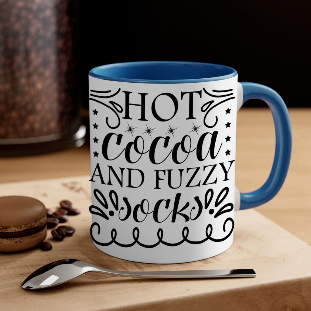 Hot Cocoa and Fuzzy Socks 217#- winter-Mug / Coffee Cup