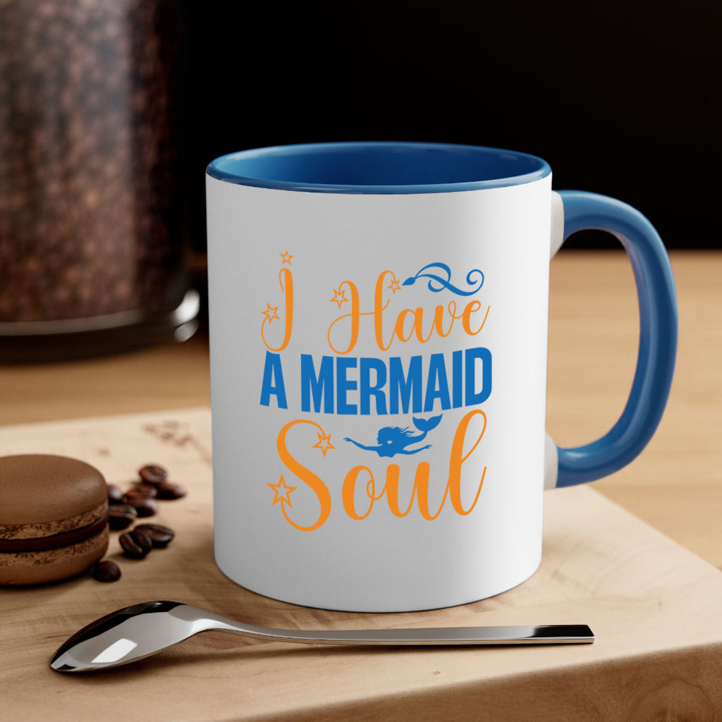 I Have a Mermaid Soul 211#- mermaid-Mug / Coffee Cup