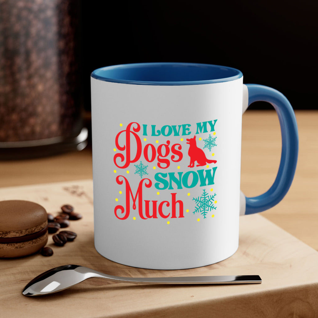 I Love My Dogs Snow 242#- winter-Mug / Coffee Cup