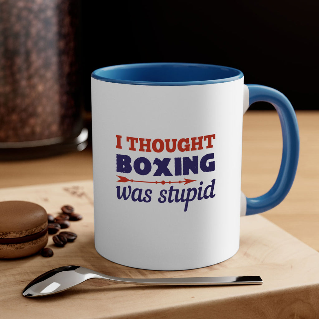 I thought boxing was stupid 2045#- boxing-Mug / Coffee Cup
