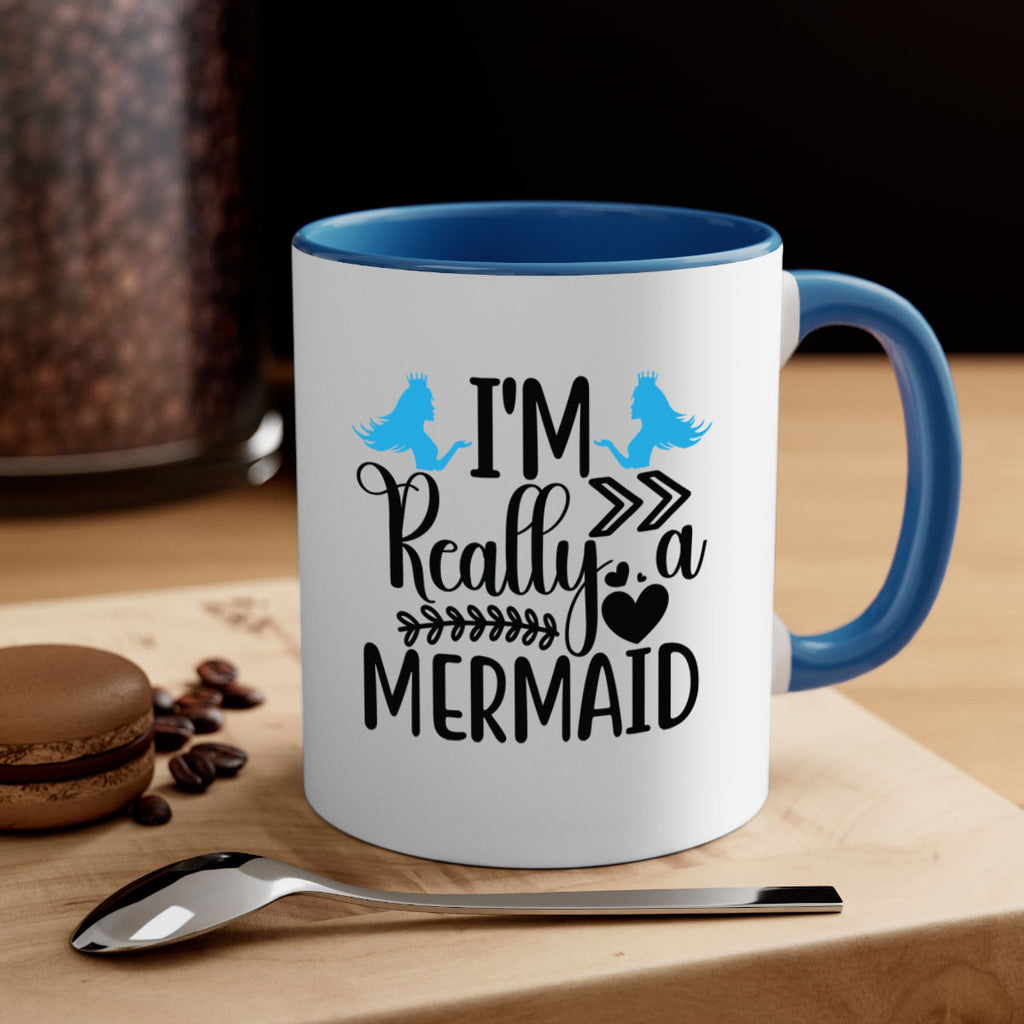 Im Really a Mermaid 262#- mermaid-Mug / Coffee Cup