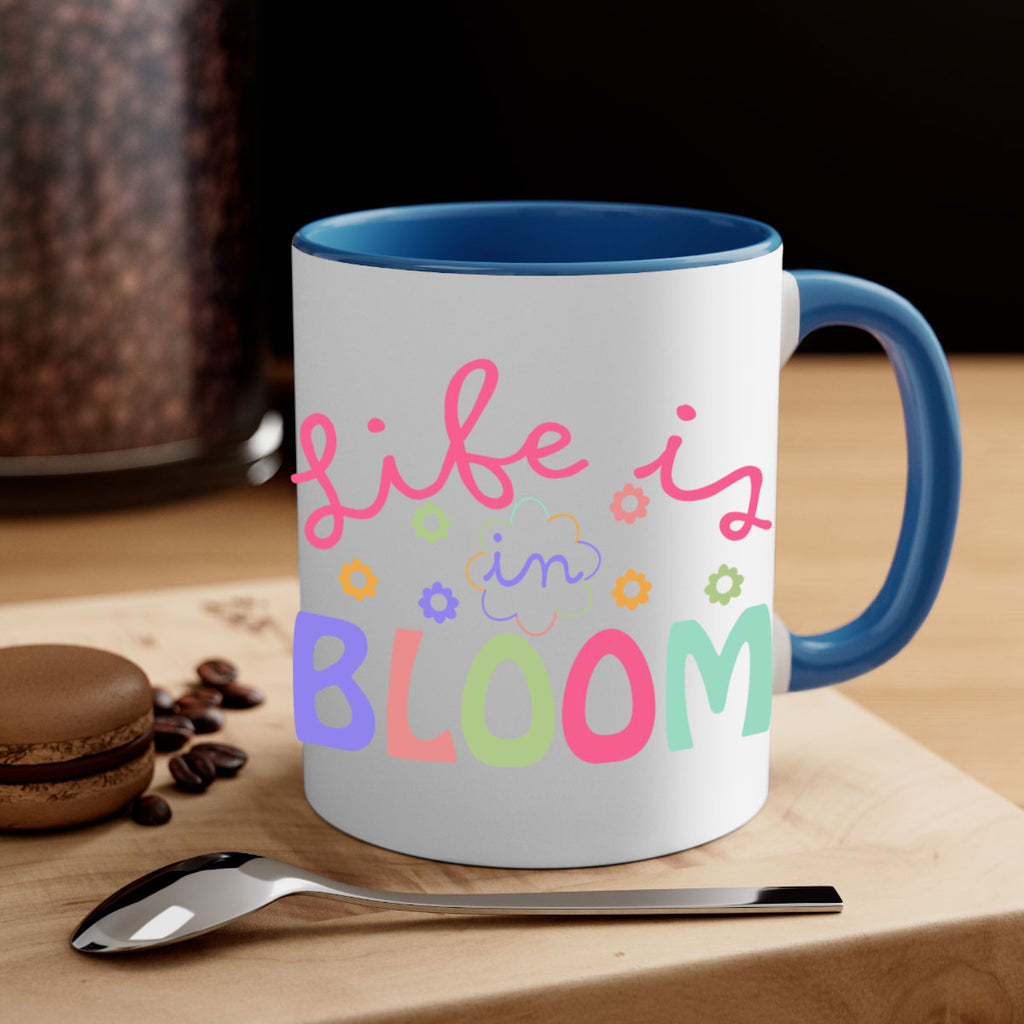 Life is in bloom299#- spring-Mug / Coffee Cup