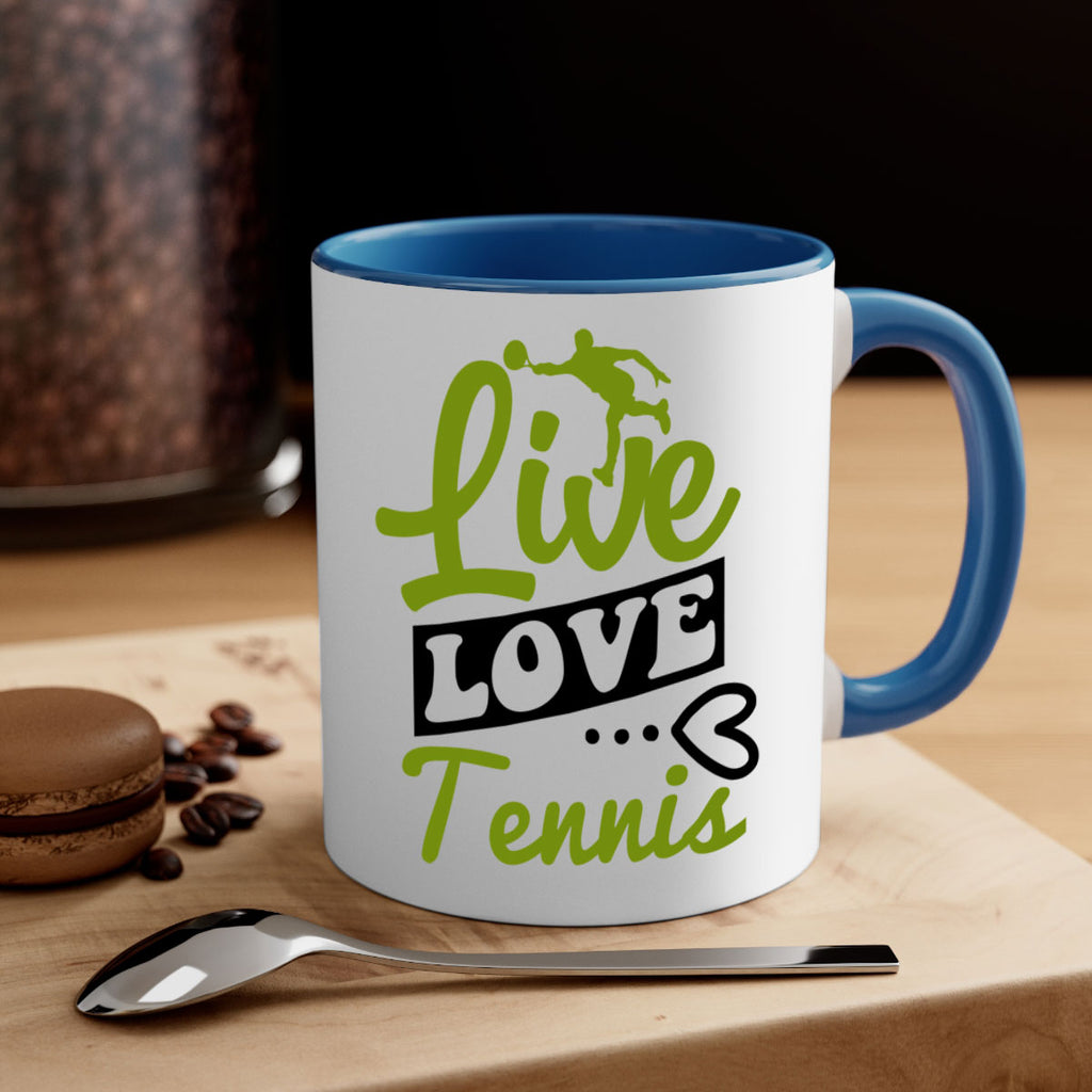 Live Love Tennis 829#- tennis-Mug / Coffee Cup