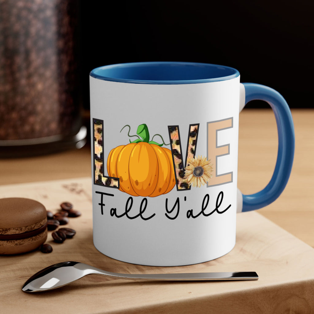 Love FALL YAll 410#- fall-Mug / Coffee Cup