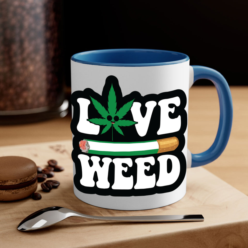 Love weed 194#- marijuana-Mug / Coffee Cup