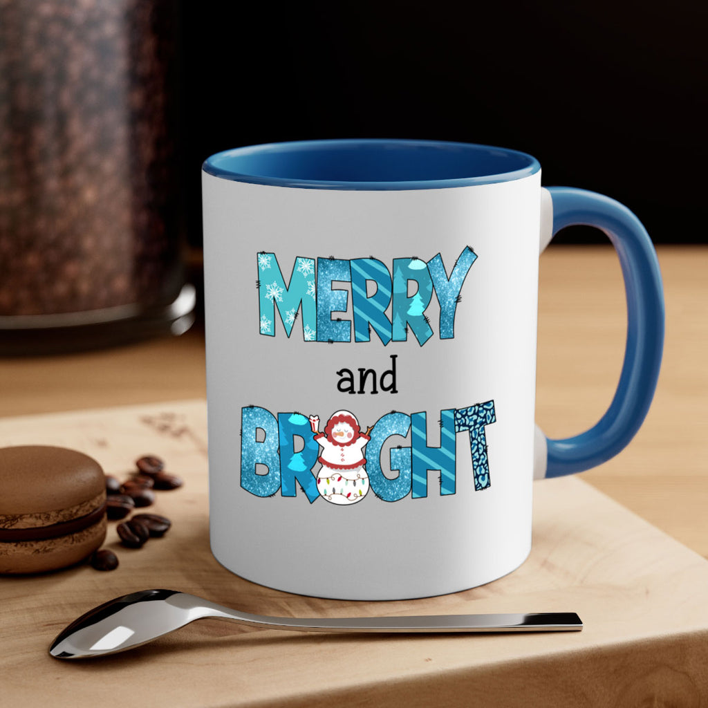 Merry and Bright 321#- winter-Mug / Coffee Cup