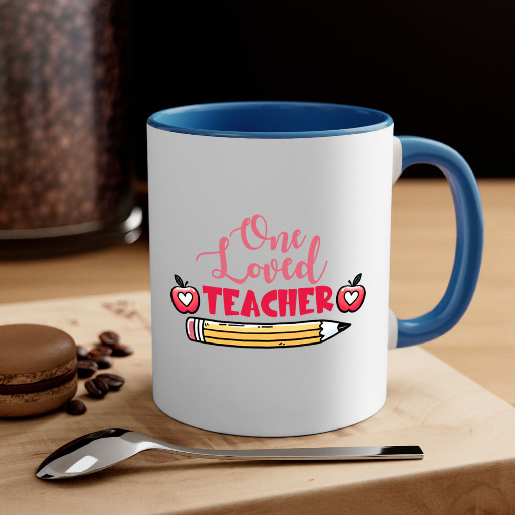 One Loved Teacher Valentine 8#- teacher-Mug / Coffee Cup