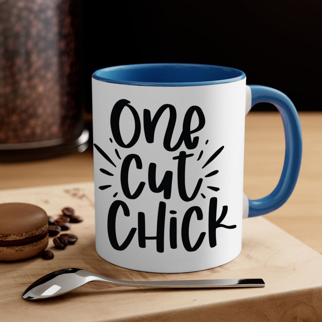 One cut chick  388#- spring-Mug / Coffee Cup