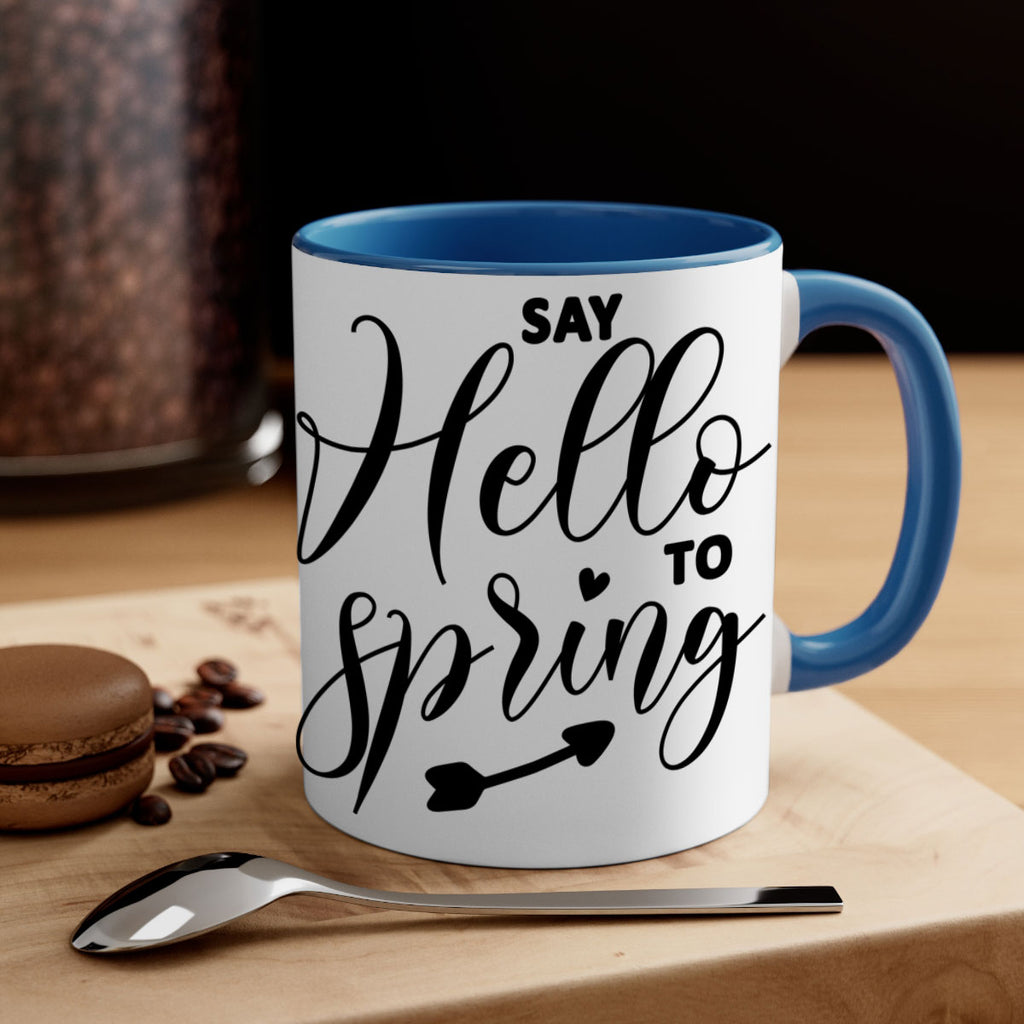 Say Hello to Spring402#- spring-Mug / Coffee Cup
