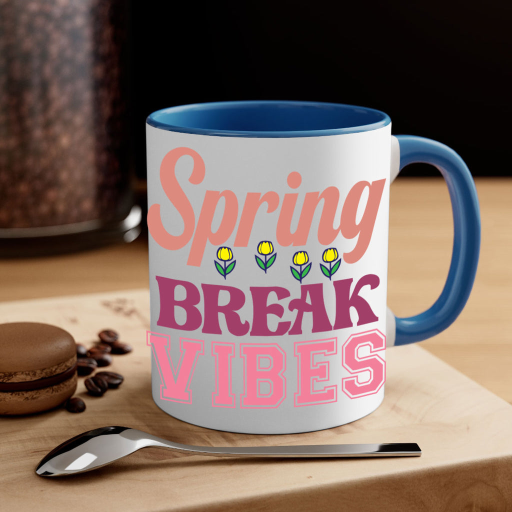 Spring Break Vibes  486#- spring-Mug / Coffee Cup