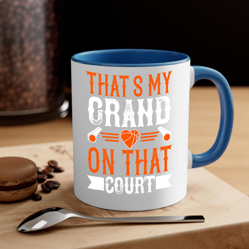 Thats my grand son on that court 226#- basketball-Mug / Coffee Cup