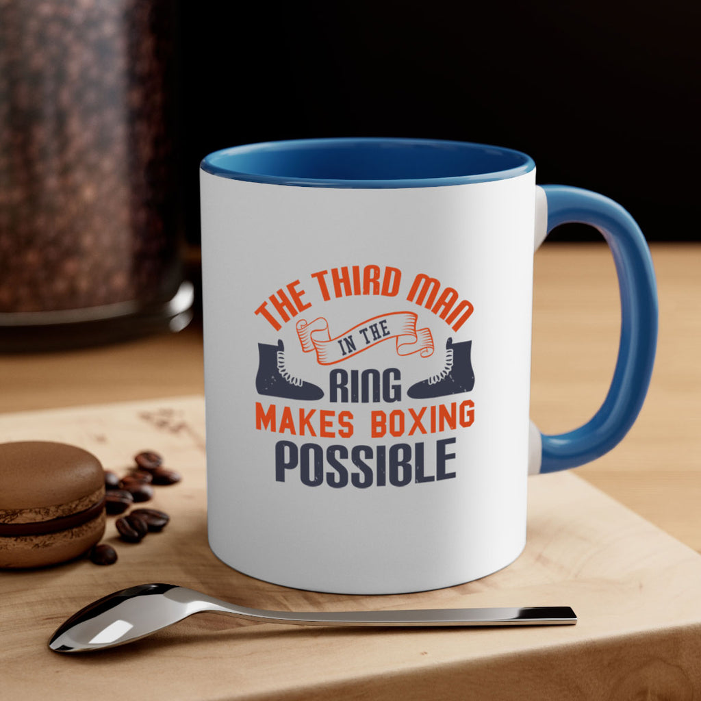 The third man in the ring makes boxing possible 1804#- boxing-Mug / Coffee Cup