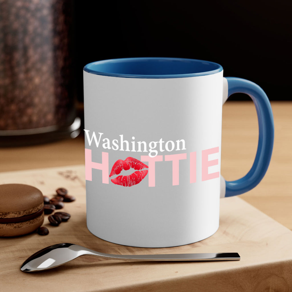 Washington Hottie With Red Lips 101#- Hottie Collection-Mug / Coffee Cup