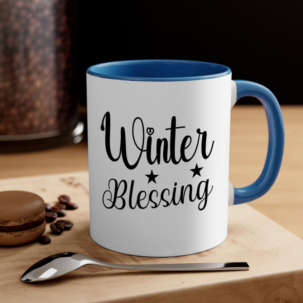 Winter Blessing 484#- winter-Mug / Coffee Cup