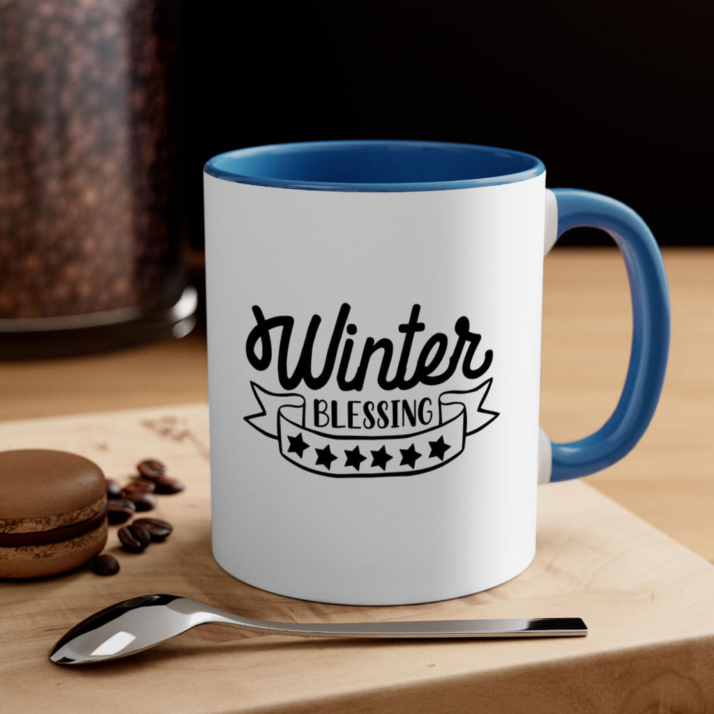 Winter Blessing 485#- winter-Mug / Coffee Cup