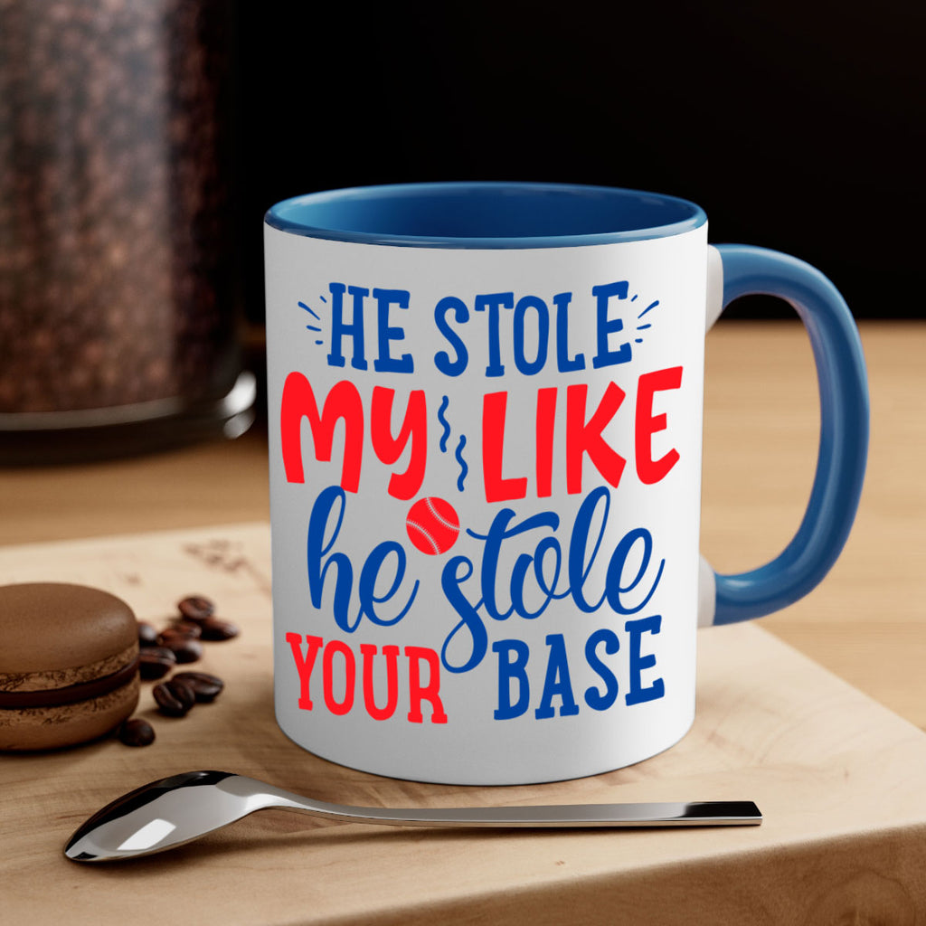 he stole my like he stole your base 2076#- baseball-Mug / Coffee Cup
