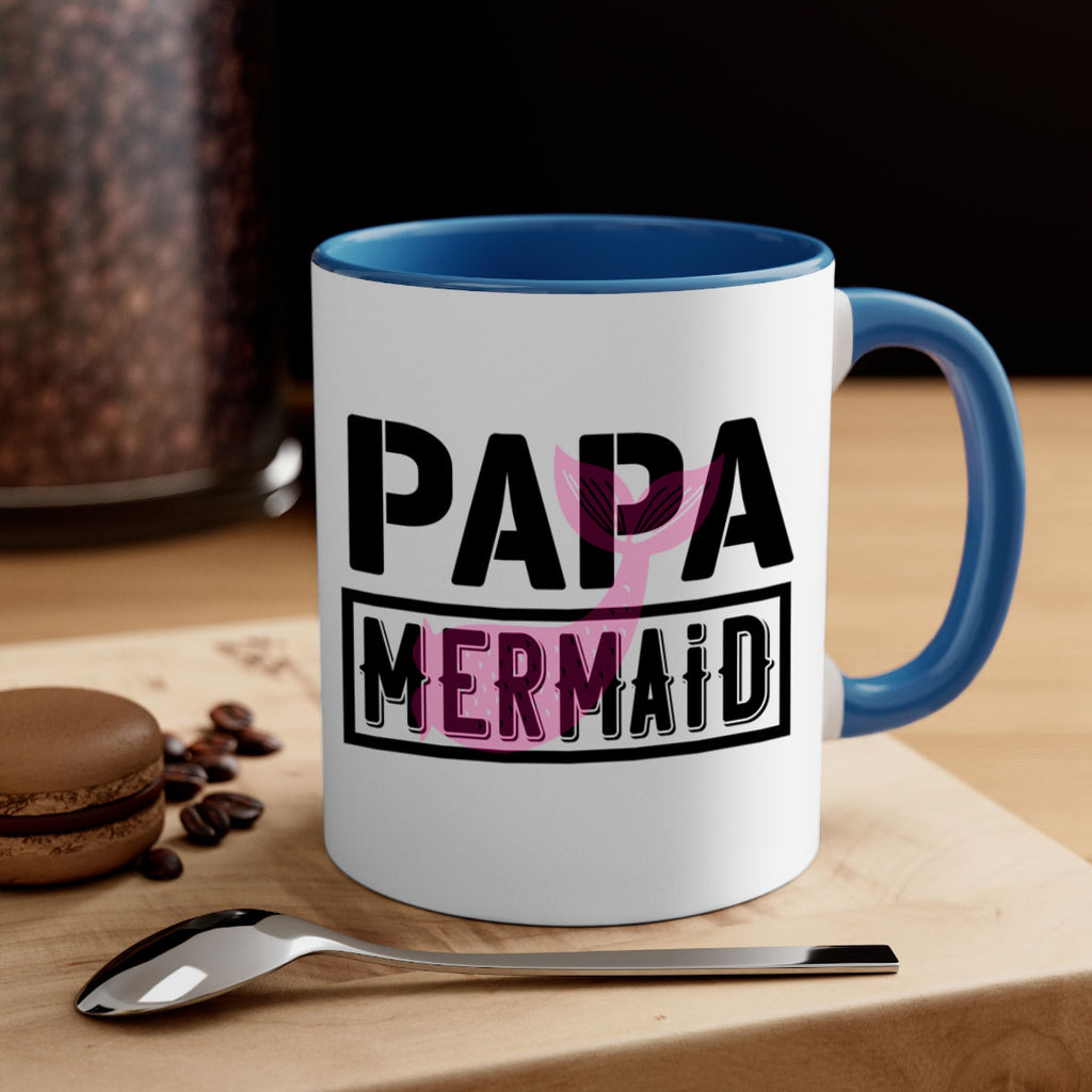 papa mermaid 533#- mermaid-Mug / Coffee Cup