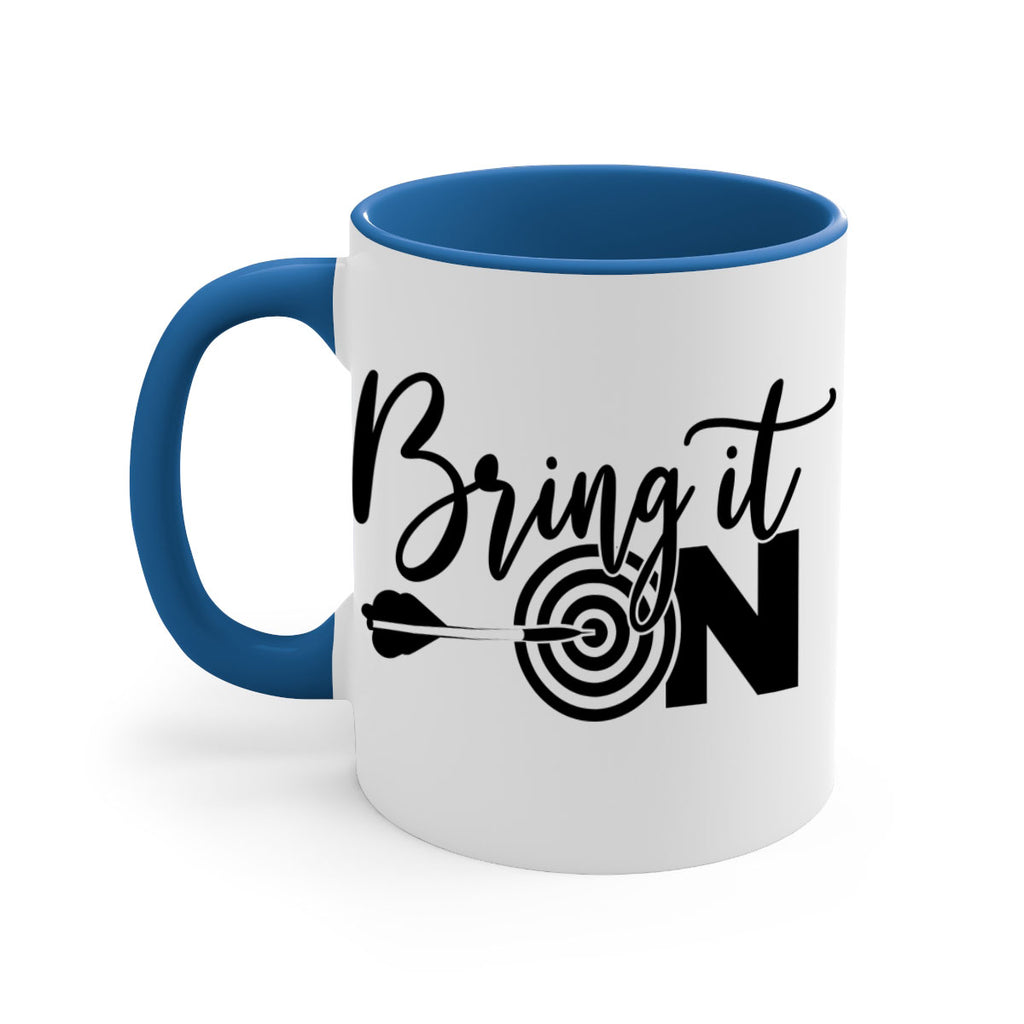 Bring it on 1402#- darts-Mug / Coffee Cup
