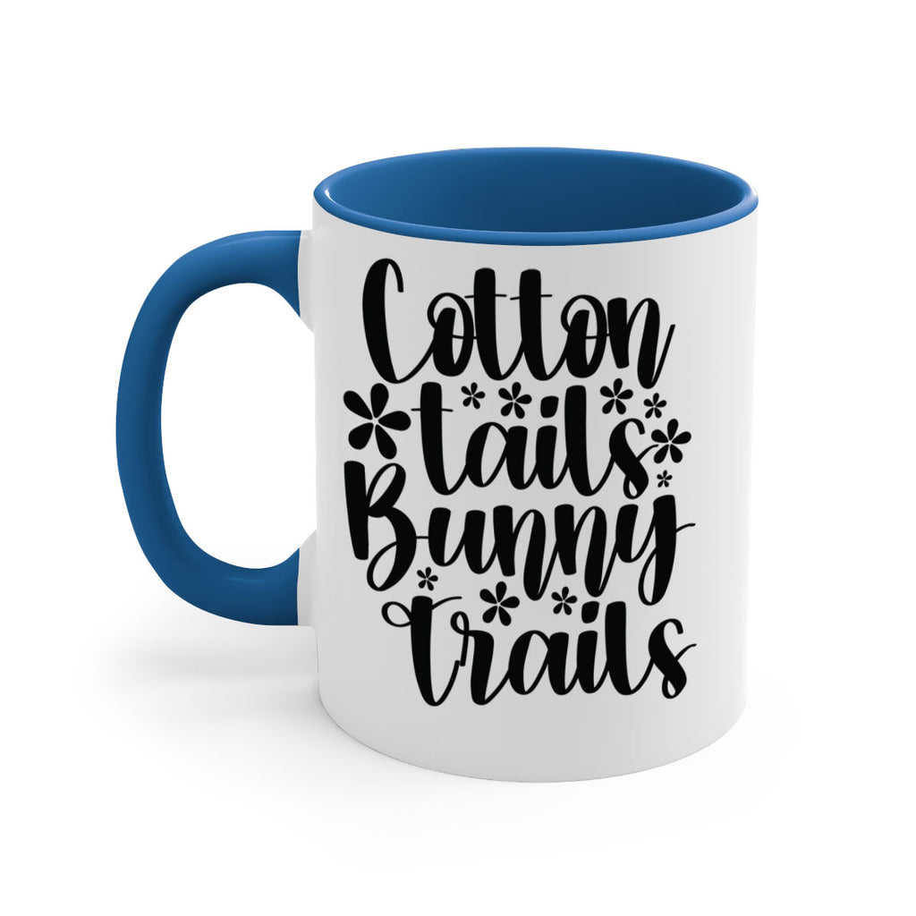 Cotton tails bunny trails  113#- spring-Mug / Coffee Cup