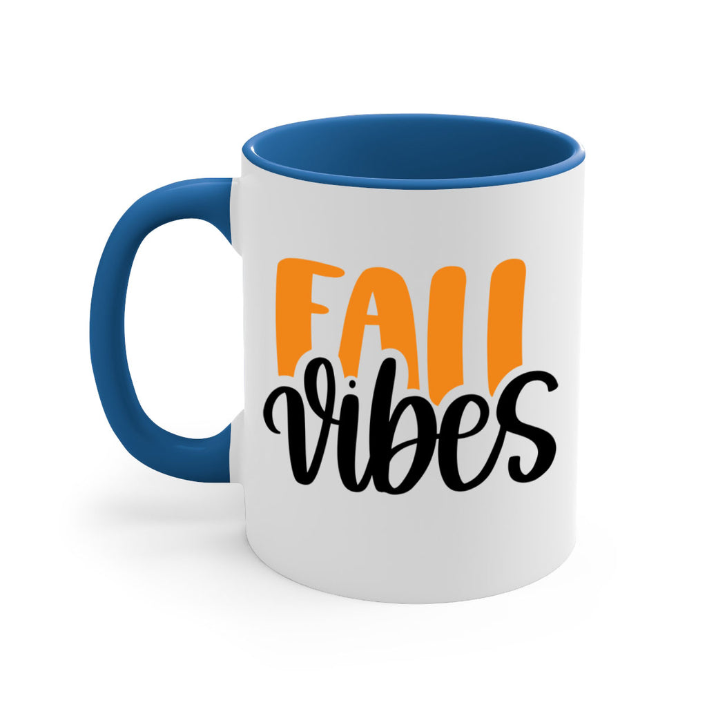 Fall Vibes 487#- fall-Mug / Coffee Cup