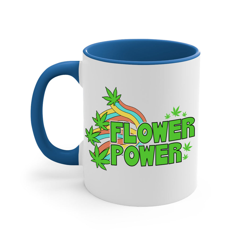Flower Power Cannabis leaf 86#- marijuana-Mug / Coffee Cup