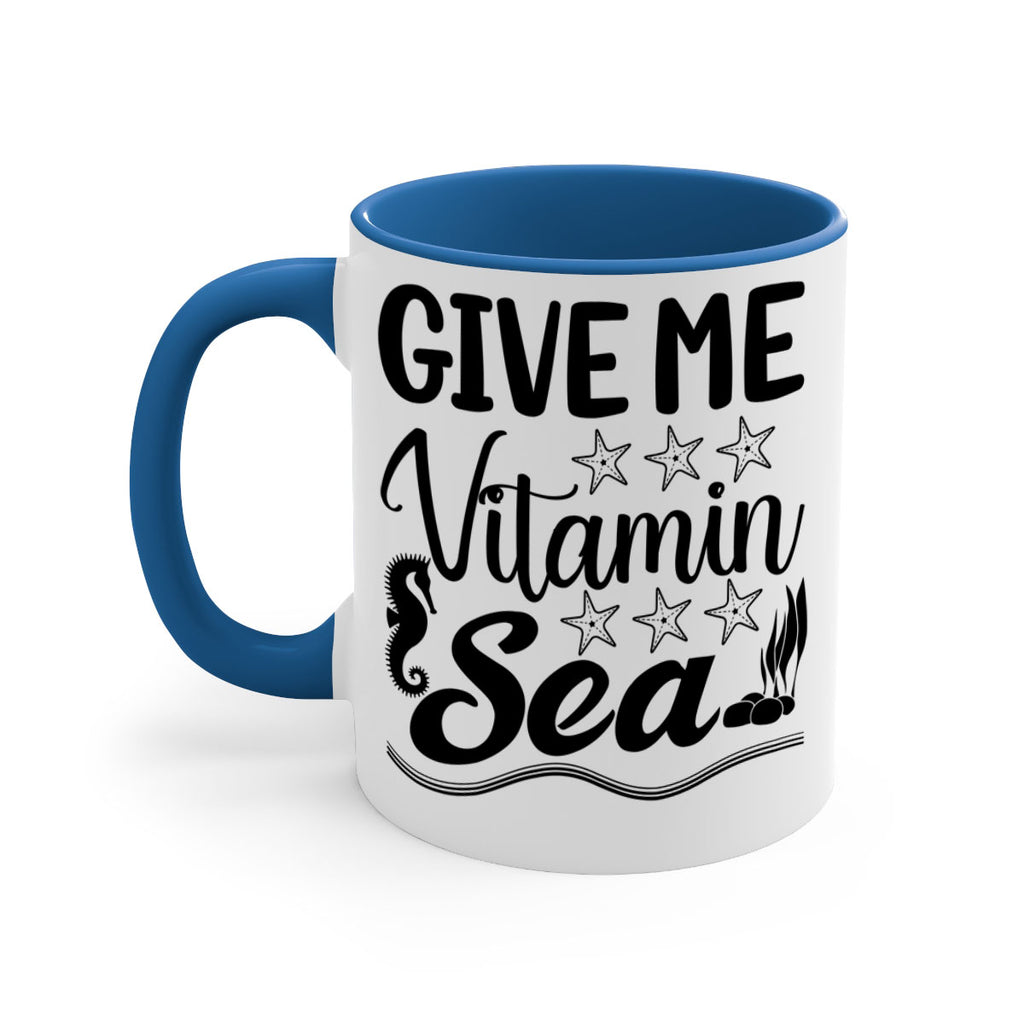 Give me vitamin sea 193#- mermaid-Mug / Coffee Cup