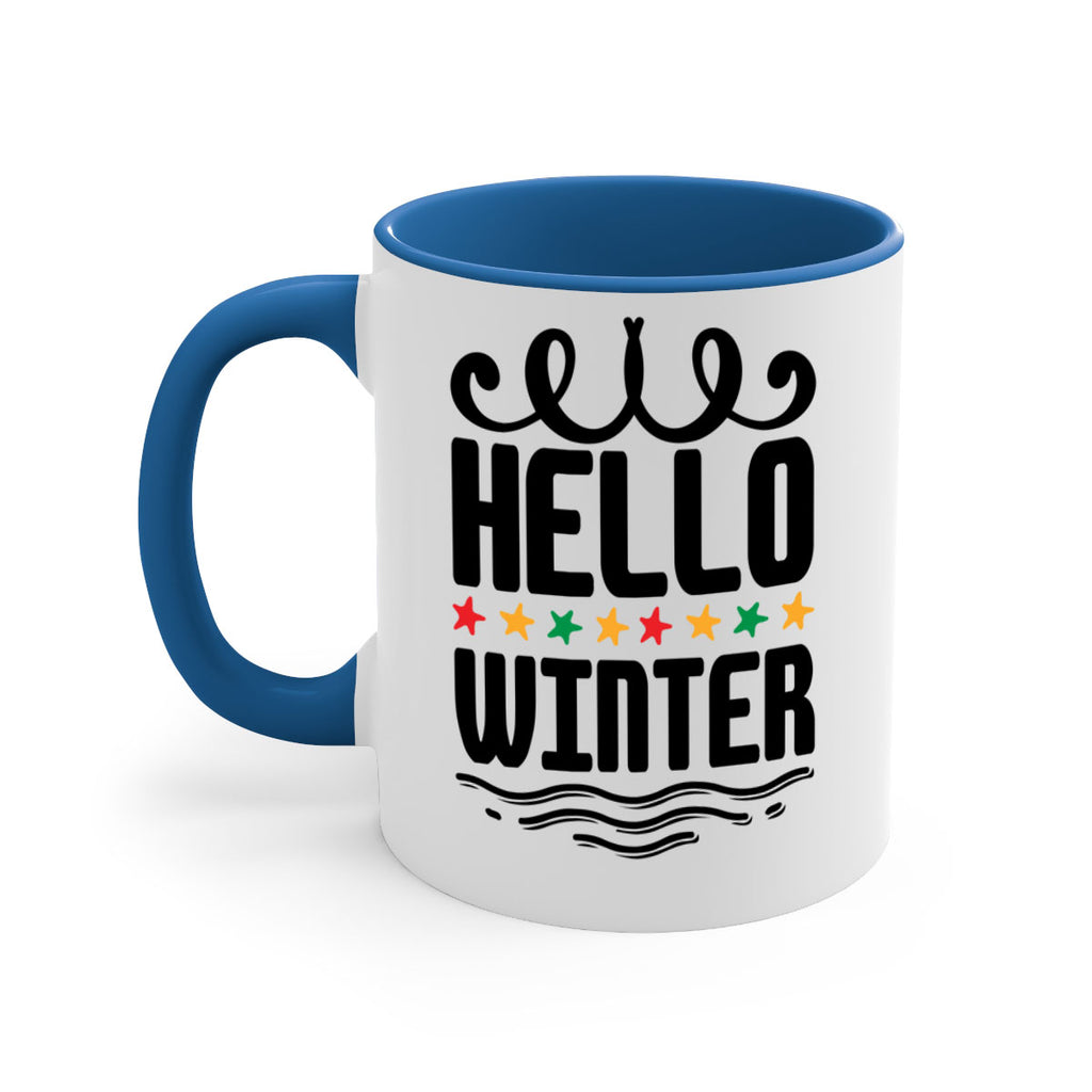 Hello Winter 185#- winter-Mug / Coffee Cup