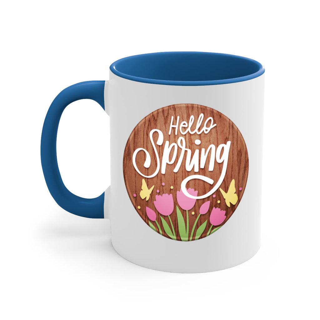 Hello spring Mockup202#- spring-Mug / Coffee Cup