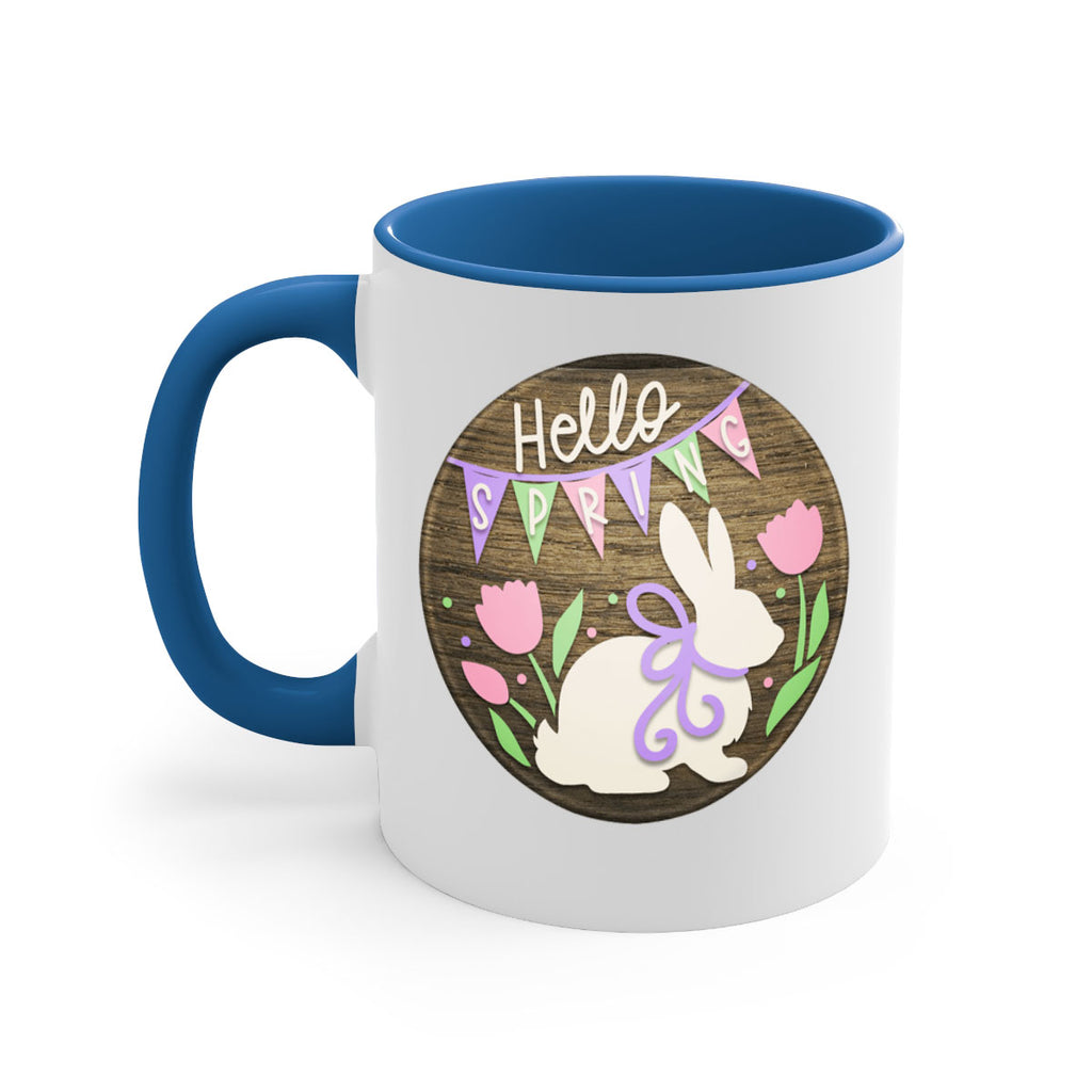 Hello spring bunny Mockup190#- spring-Mug / Coffee Cup