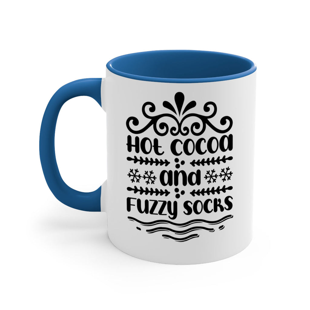Hot Cocoa and Fuzzy Socks 219#- winter-Mug / Coffee Cup