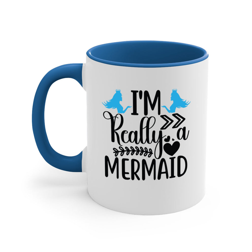 Im Really a Mermaid 262#- mermaid-Mug / Coffee Cup