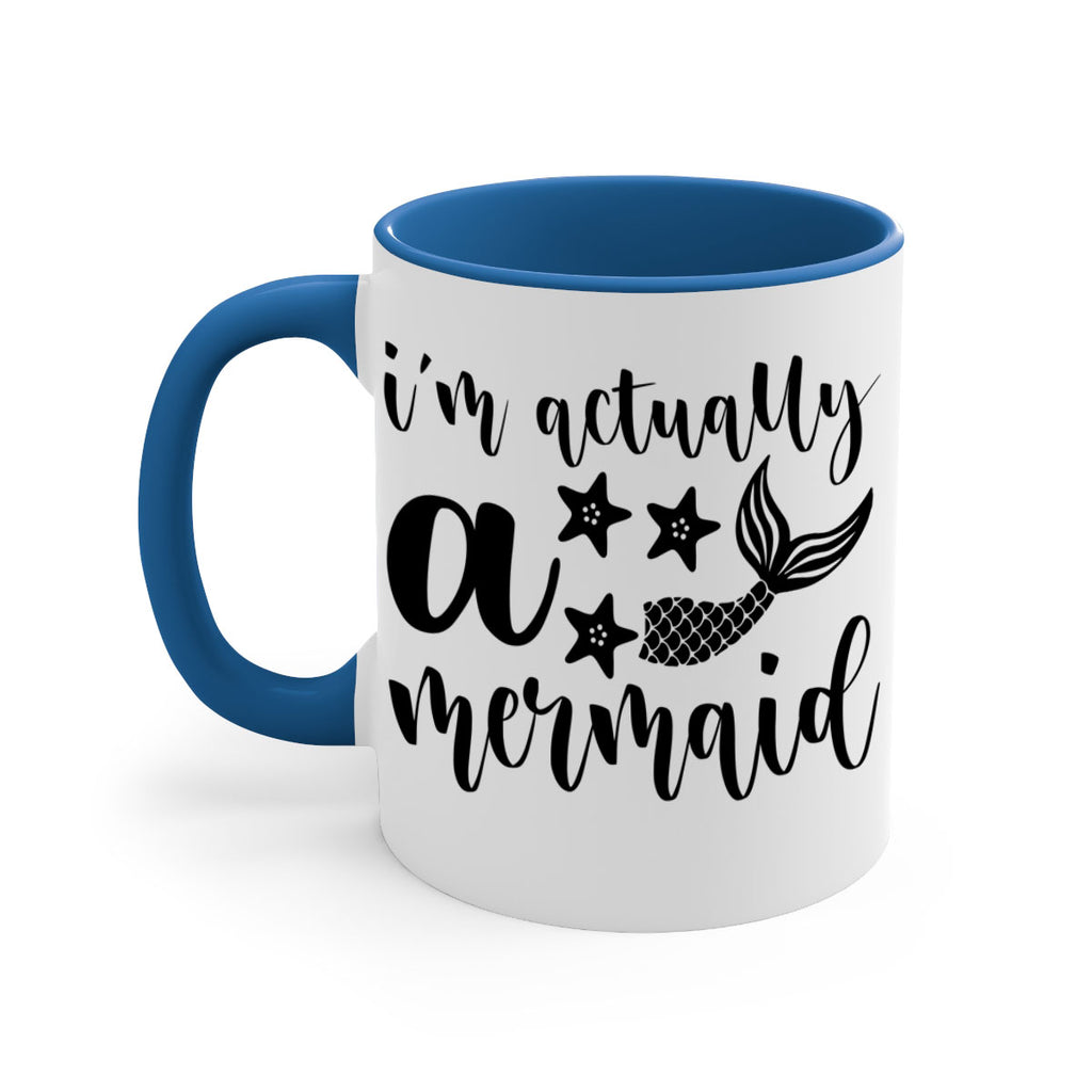 Im actually a mermaid 259#- mermaid-Mug / Coffee Cup