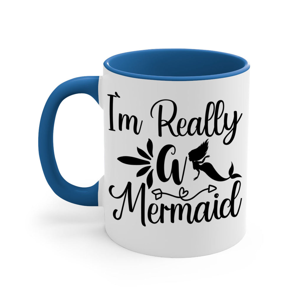 Im really a mermaid 261#- mermaid-Mug / Coffee Cup