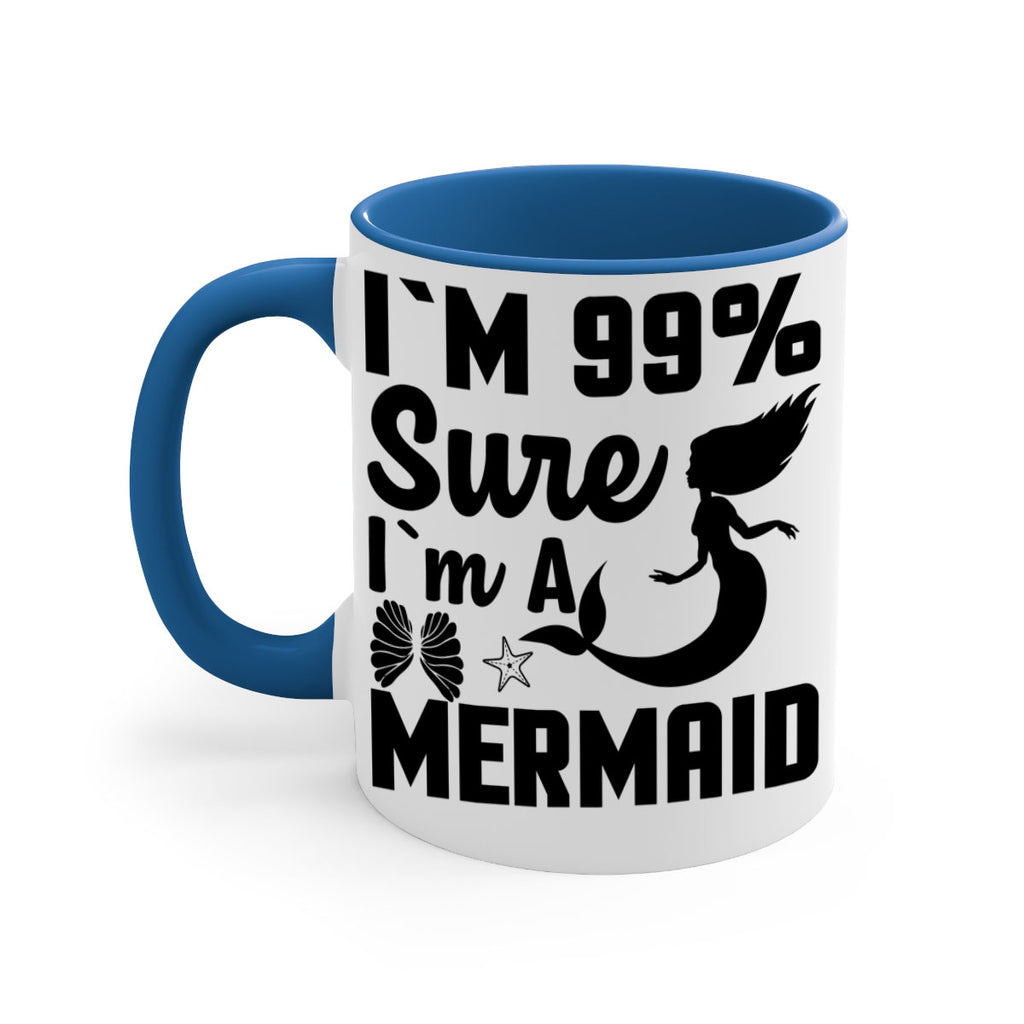 Im sure im a 253#- mermaid-Mug / Coffee Cup