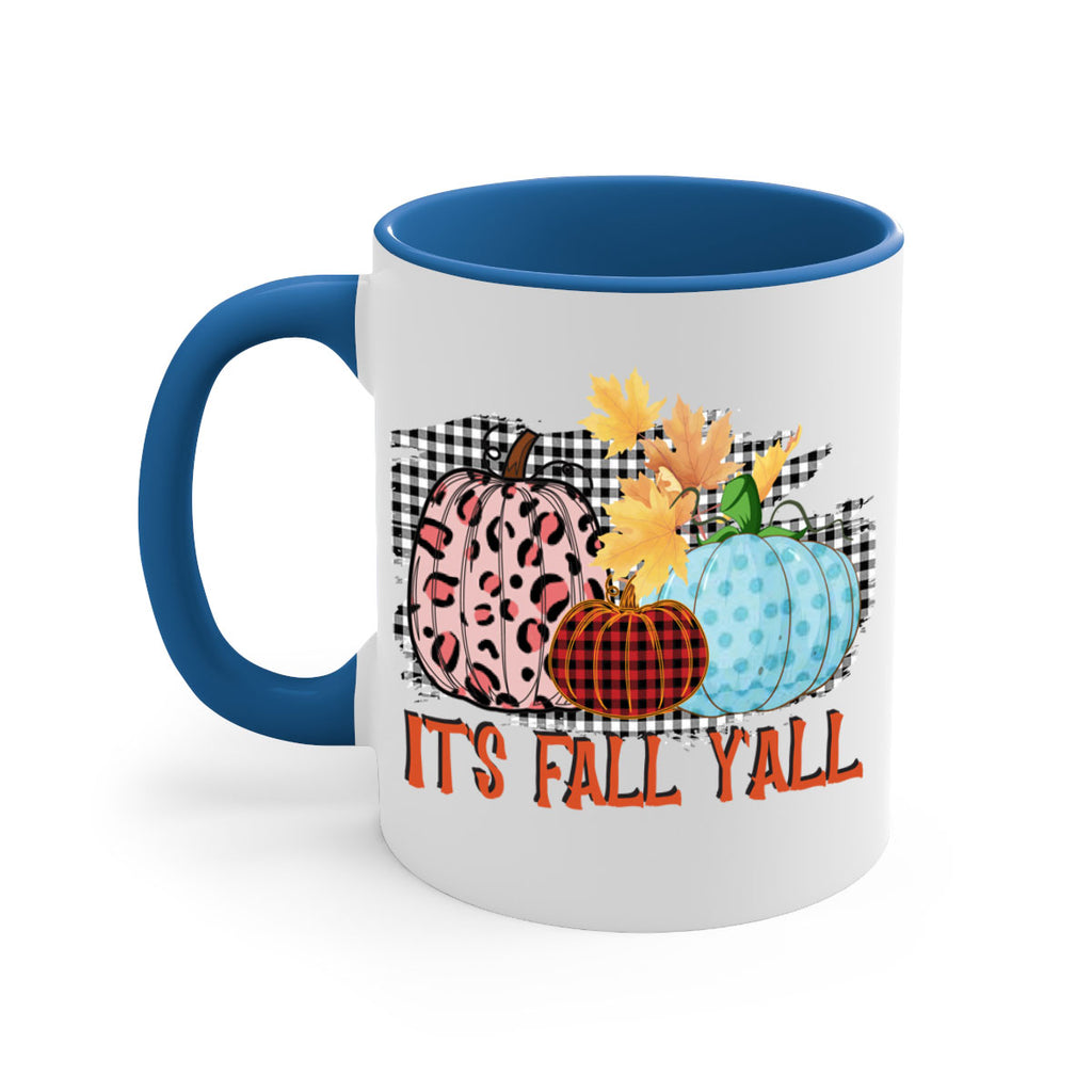 Its Fall Yall Design 371#- fall-Mug / Coffee Cup