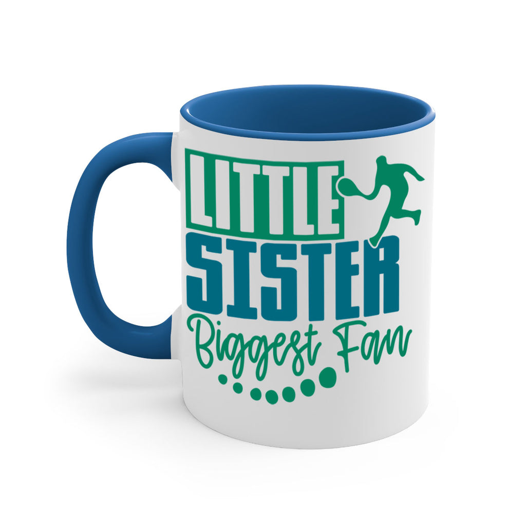 Little Sister Biggest Fan 859#- tennis-Mug / Coffee Cup
