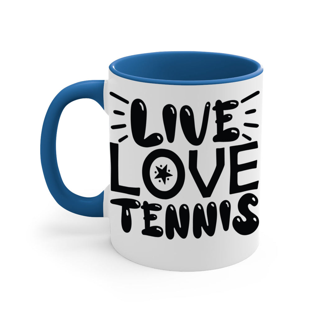 Live love Tennis 800#- tennis-Mug / Coffee Cup