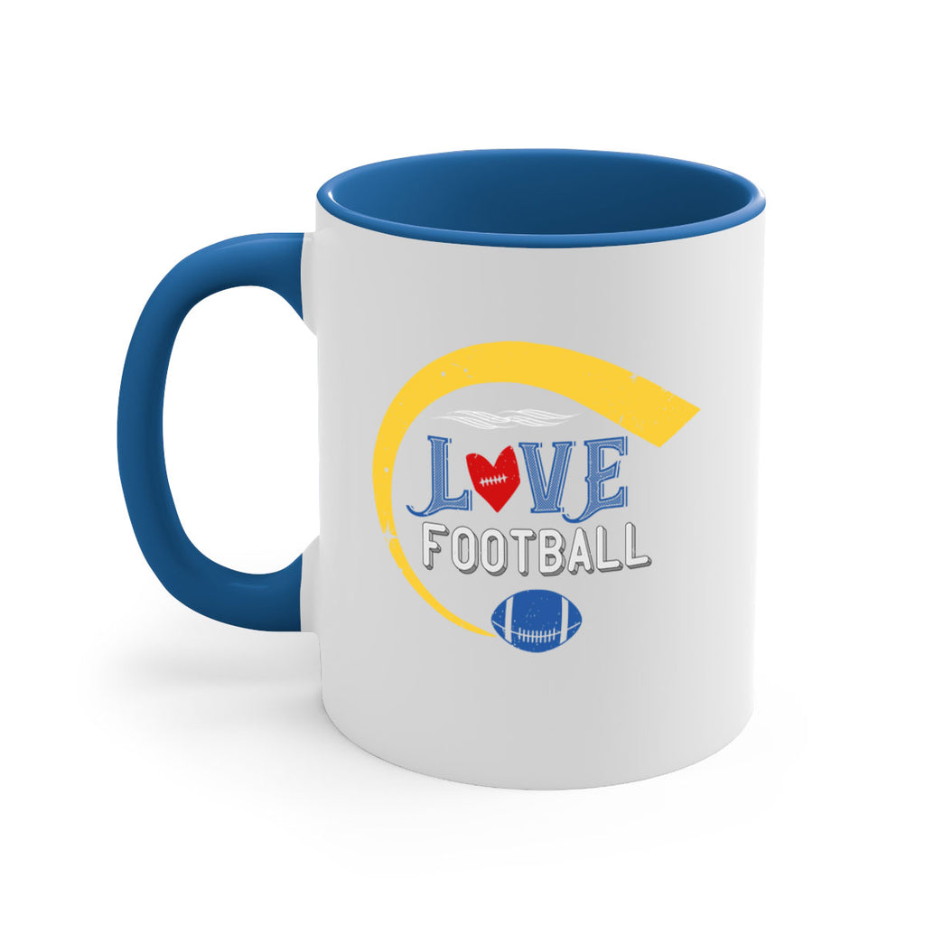 Love football 733#- football-Mug / Coffee Cup