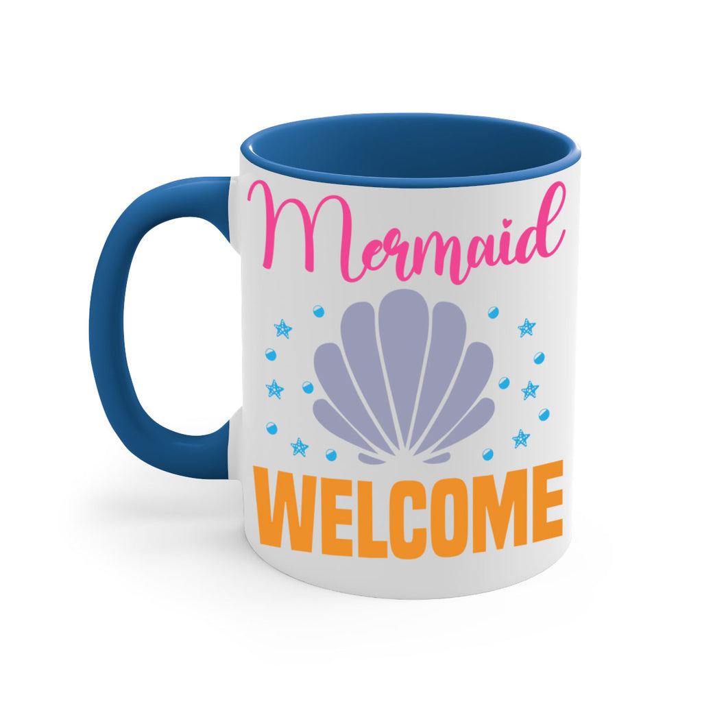 Mermaid Welcome Design 467#- mermaid-Mug / Coffee Cup