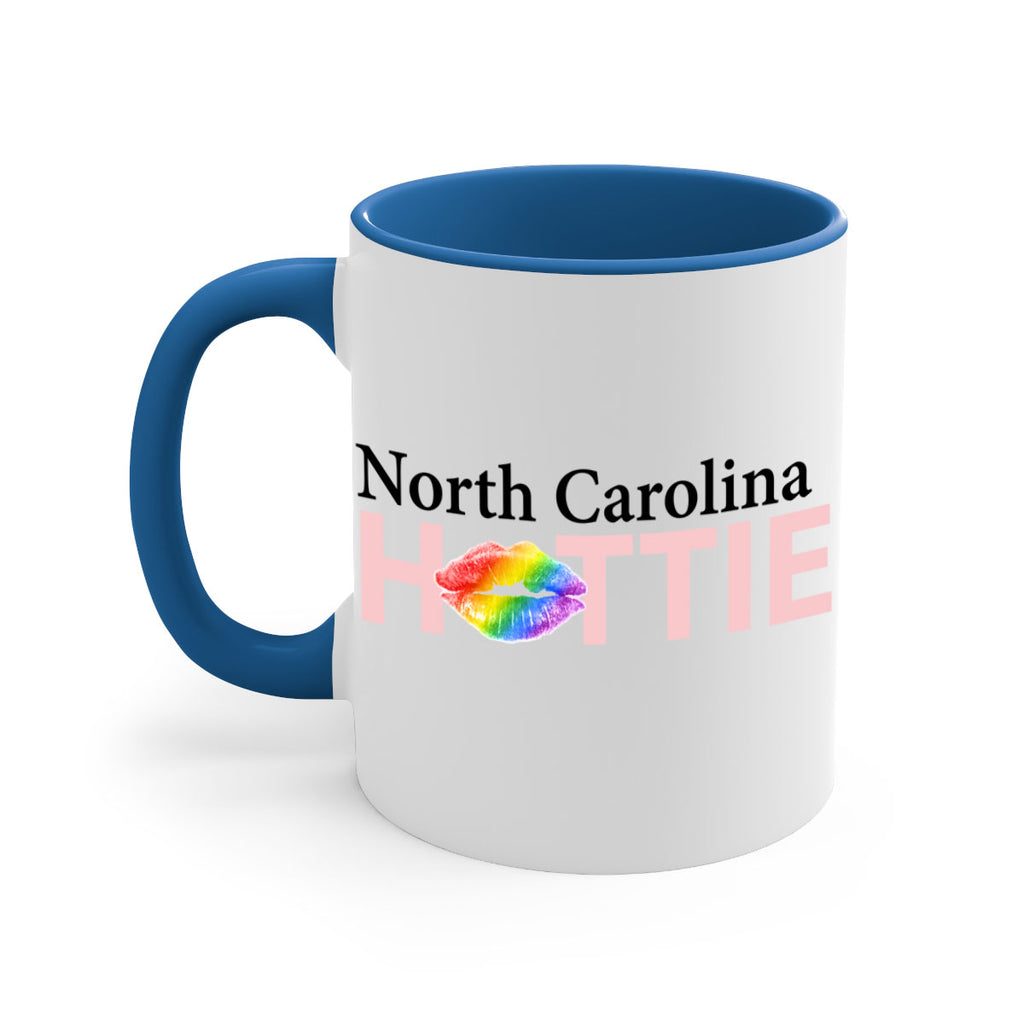 North Carolina Hottie with rainbow lips 33#- Hottie Collection-Mug / Coffee Cup