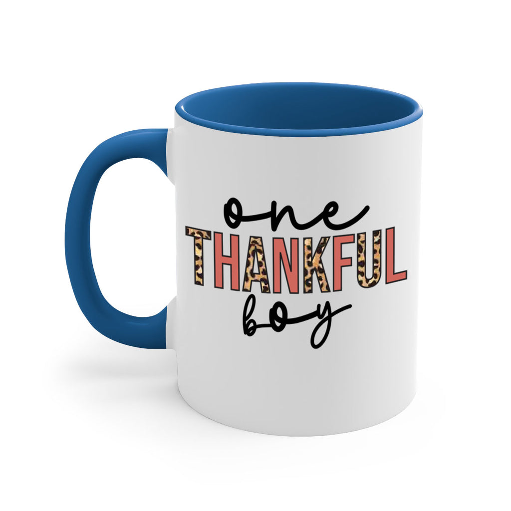 One thankful boy 462#- fall-Mug / Coffee Cup