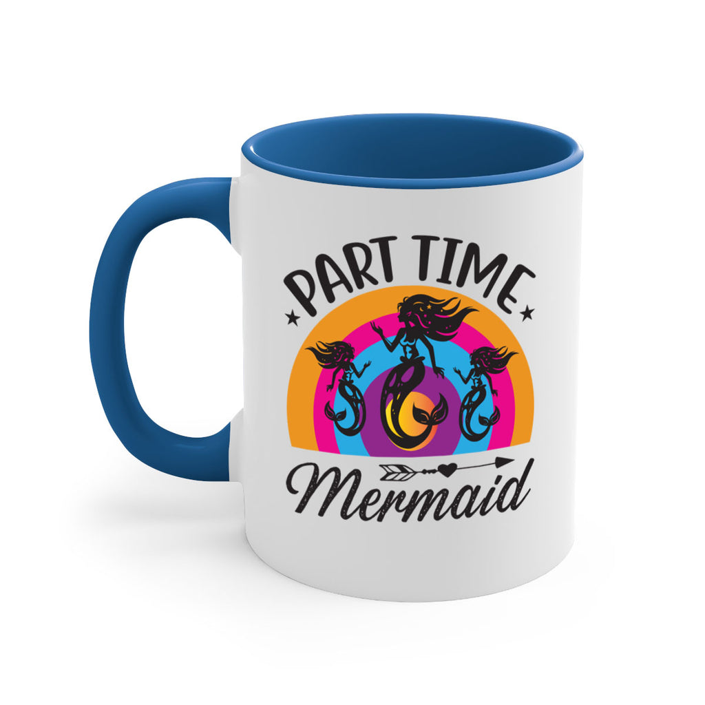 Part time mermaid 534#- mermaid-Mug / Coffee Cup
