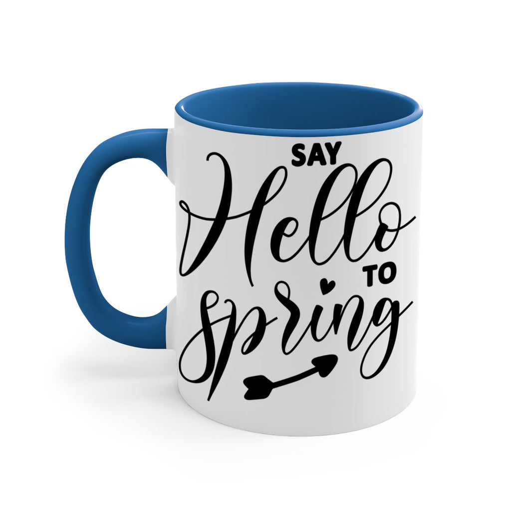 Say Hello to Spring402#- spring-Mug / Coffee Cup