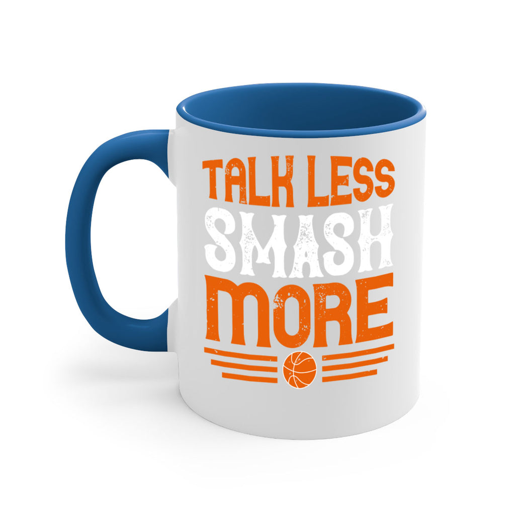 Talk less smash more 367#- basketball-Mug / Coffee Cup