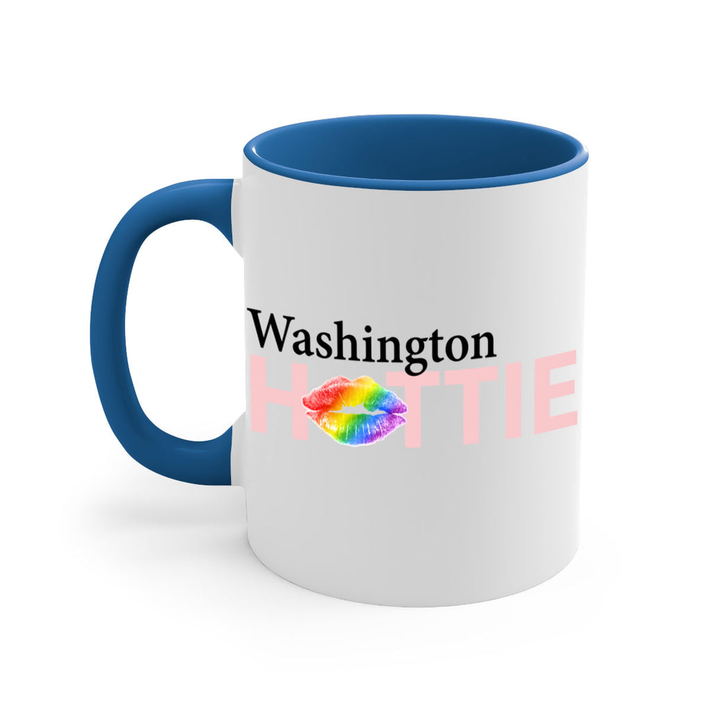Washington Hottie with rainbow lips 47#- Hottie Collection-Mug / Coffee Cup